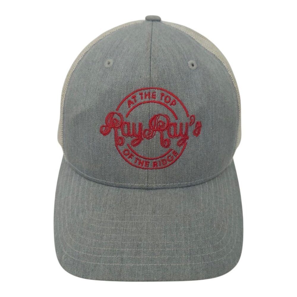 Ray Rays Mesh Snapback Cap Trucker Baseball Hat Embroidered Logo